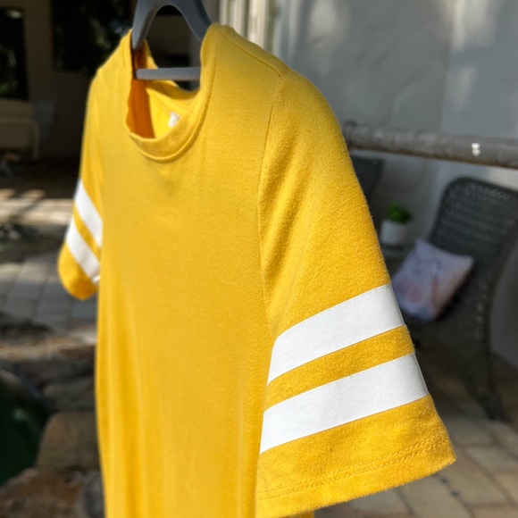 Yellow Short-Sleeve T-Shirt Dress - Picture 10 of 16